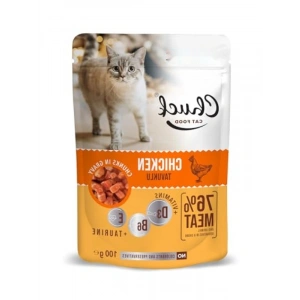 Yetişkin Kediler İçin Tavuklu Yaş Mama, 100 gr x 24 adet