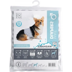 Yıkanabilir Erkek Köpek Külotu (L Beden)