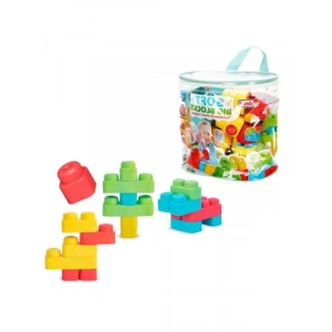 Yıkanabilir Yumuşak Big Bloklar Çanta Seti - 24 Parça