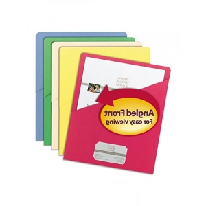 Yırtmaçlı Mektup Boyutu Dosya Klasörü - 25 Adet, Çeşitli Renkler