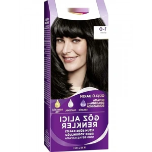 Yoğun Siyah Saç Boyası, 1.0
