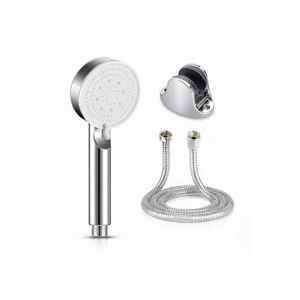 Yüksek Basınçlı 5 Fonksiyonlu El Duşu, Krom Kaplama Turbo Duş Başlığı