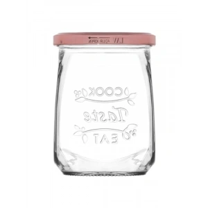 Yüksek Kalite Tekli Cam Kavanoz - 550 cc