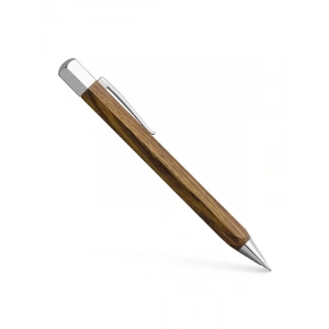 Yüksek Kaliteli Ahşap Dolma Kalem, M Kalınlık, Paslanmaz Çelik Uç