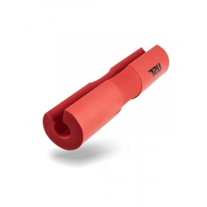 Yüksek Kaliteli Bar-Squat Pedi - Kırmızı, 44 cm Boy, 10 cm Dış Çap