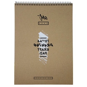 Yüksek Kaliteli Kraft Çizim Bloğu A4 Boyutunda