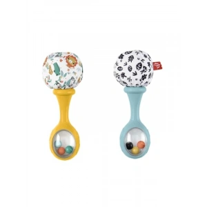Yüksek Kontrastlı Bebek Marakas Seti - 2li