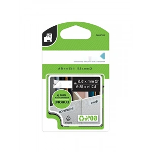 Yüksek Performanslı Kalıcı Polyester Etiket Şeridi, 12 mm x 5,5 mt