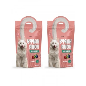 Yüksek Proteinli Kedi Ödül Maması, 60 gr, 2li Paket