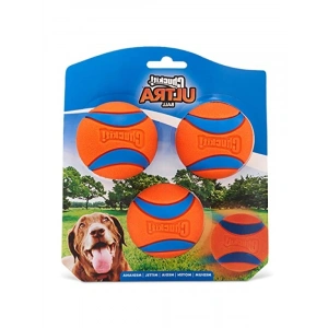 Yüksek Sıçrama Gücüne Sahip, Su Yüzer Köpek Oyuncak Topu, 3 Adet (Medium)