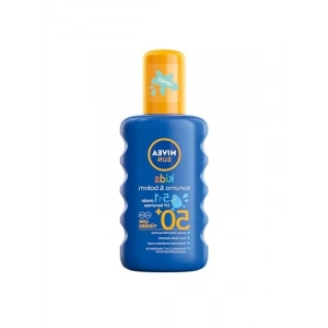 Yüksek SPF 50 Güneş Koruyucu Vücut Spreyi, Suya Dayanıklı 200 ml