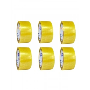 Yüksek Yapışma Kapasiteli Koli Bandı - 48mm x 80m, 6 Adet