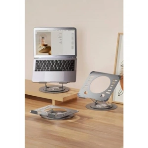 Yüksekliği Ayarlanan Alüminyum Laptop Standı, Ergonomik Tasarım