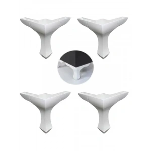Yükseltme Ayağı, Plastik, 14 Cm, 4 Adet
