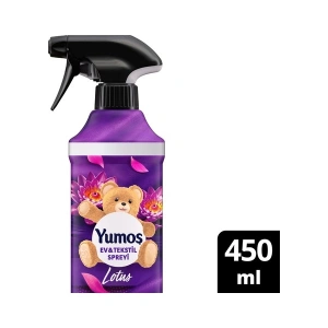 Yumoş Ev Vetekstil Spreyi Lotus Yıkanması Zor Eşyalar Için 450 ml