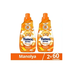 Yumoş Extra Çamaşır Yumuşatıcı Manolya 1440 ml 60 Yıkama X2