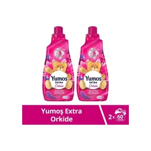 Yumoş Extra Orkide Konsantre Çamaşır Yumuşatıcı 1440 ml 60 Yıkama X2