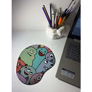 Yumuşak Dokulu Bilek Destekli Mouse Pad