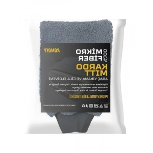 Yumuşak Dokulu Çift Taraflı Mikrofiber Oto Yıkama Eldiveni