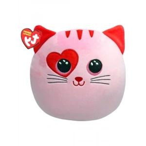 Yumuşak Dolgulu Peluş Kedi Figürü - Parlak Renkli