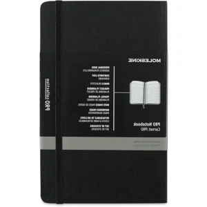 Yumuşak Kapaklı L Boy Defter - Siyah