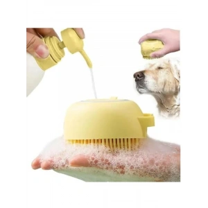 Yumuşak Silikon Hayvan Yıkama Kesesi - 80 ml Hazneli