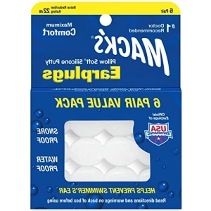 Yumuşak Silikon Kulak Tıkaçları - 6 Çift