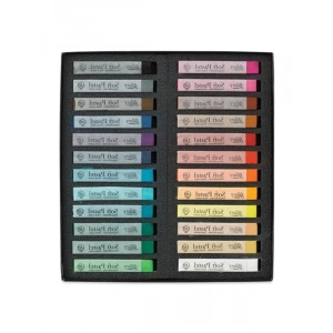 Yumuşak Toz Pastel Seti - 24 Renk ile Yaratıcı Sanat Çalışmaları