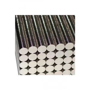 Yuvarlak 8x1 mm Neodyum Mıknatıs, 100 Adet Güçlü Magnet Seti