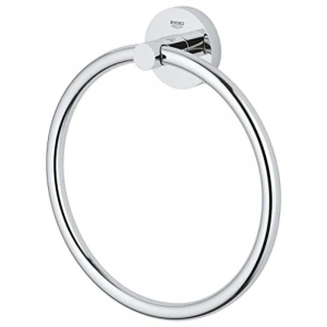 Yuvarlak Halka Havluluk - Krom Kaplama