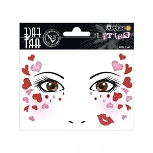 Yüz Süsleme Etiketi - Parti İçin