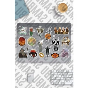 Yüzüklerin Efendisi Temalı Sticker Seti - Yaratıcı Etiketler