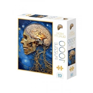 Zihin 1000 Parça Puzzle - 48x68 cm, 2.2 mm Kalınlık, Profesyonel Set