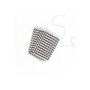Zikzak Desenli 25 Adet Kese Kağıdı 11x20 cm