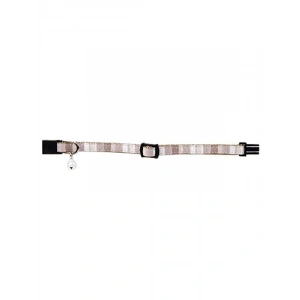 Zilli Yavru Kedi Boyun Tasması - Bej Renk, 16-32 cm