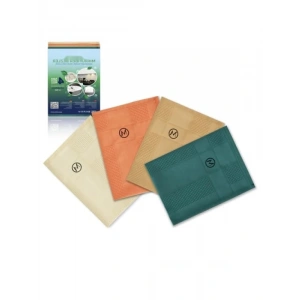 Zümrüt Renk Mikrofiber Temizlik Bezi - 4lü Paket