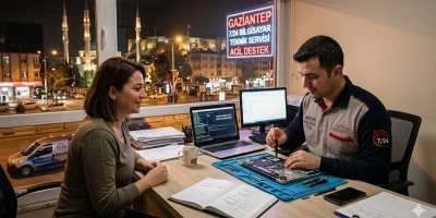 Gaziantep Bilgisayar Teknik Servis | 7/24 Hızlı Tamir & Onarım