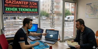 Gaziantep Dolu Yağışı Sonrası Bilgisayar Arızaları | 7/24 Servis