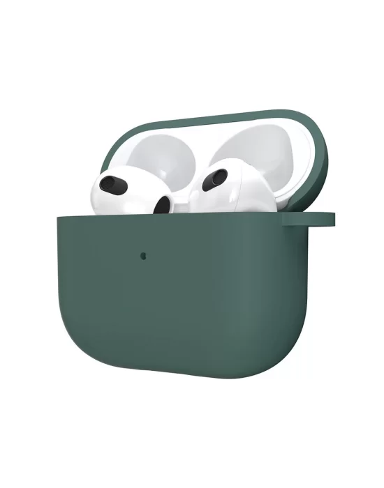 Apple Airpods 3. Nesil Kılıf Yumuşak Dokunuşlu Likit Silikon Tasarımlı Lisanslı Switcheasy Skin Kapak