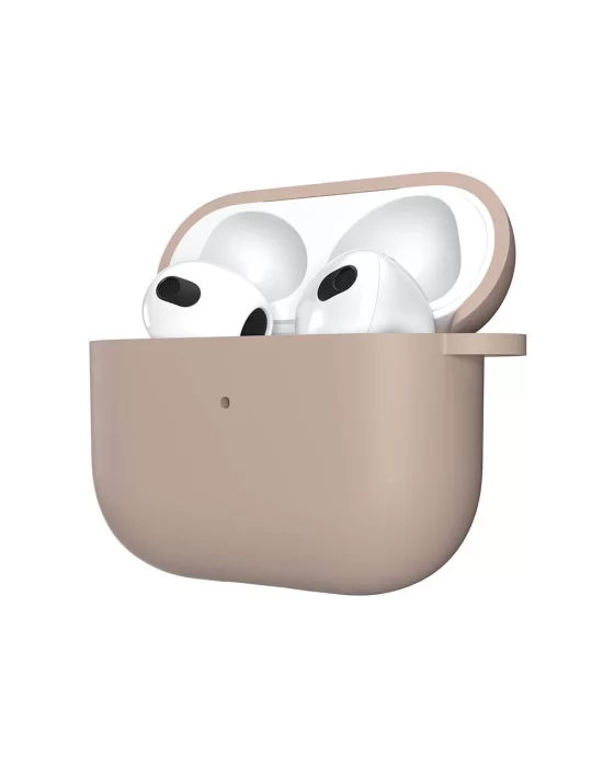 Apple Airpods 3. Nesil Kılıf Yumuşak Dokunuşlu Likit Silikon Tasarımlı Lisanslı Switcheasy Skin Kapak