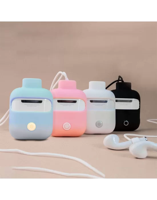 Apple Airpods Kılıf Boyun Askılı Jelly Bean Tasarımlı Lisanslı Switcheasy ColorBuddy Kapak