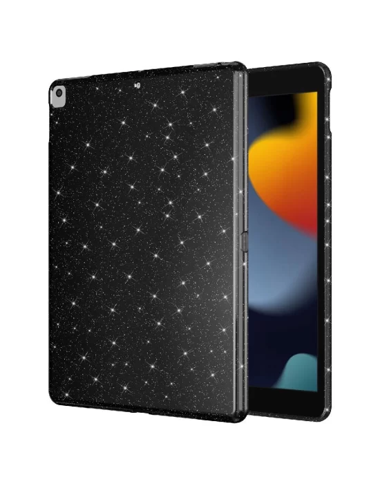 Apple iPad 10.2 2021 (9th Generation) Zore Tablet Koton Case with Glittering Shiny Appearance