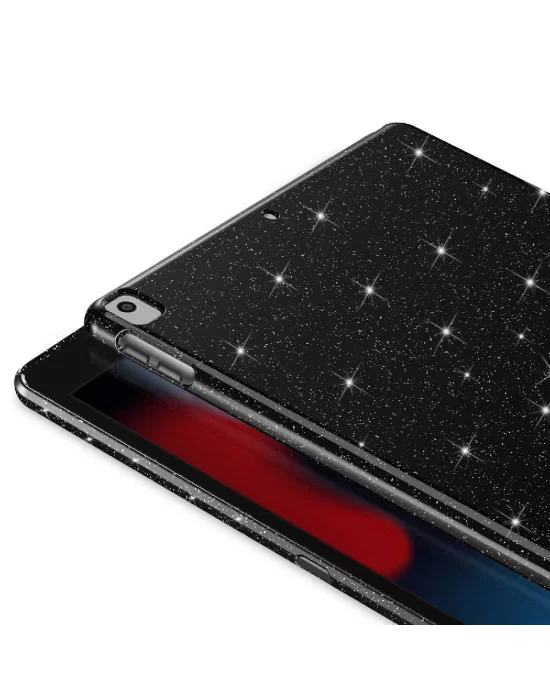 Apple iPad 10.2 2021 (9th Generation) Zore Tablet Koton Case with Glittering Shiny Appearance