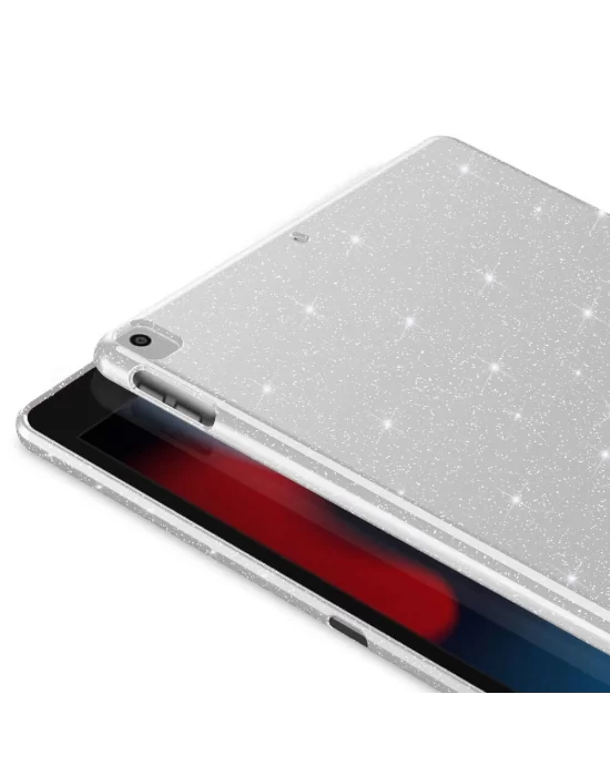 Apple iPad 10.2 2021 (9th Generation) Zore Tablet Koton Case with Glittering Shiny Appearance