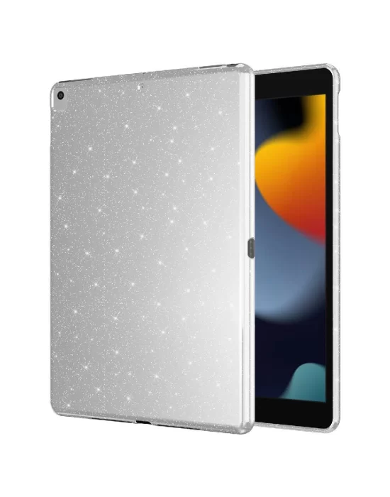 Apple iPad 10.2 (8 Generation) Glittered Shiny Look Zore Tablet Koton Case