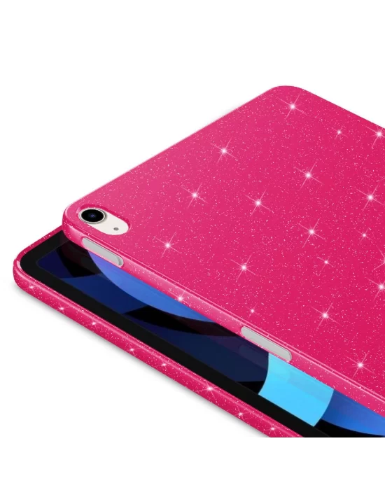 Apple iPad 10.9 2022 (10th Generation) Zore Tablet Koton Case with Glitter and Glossy Appearance