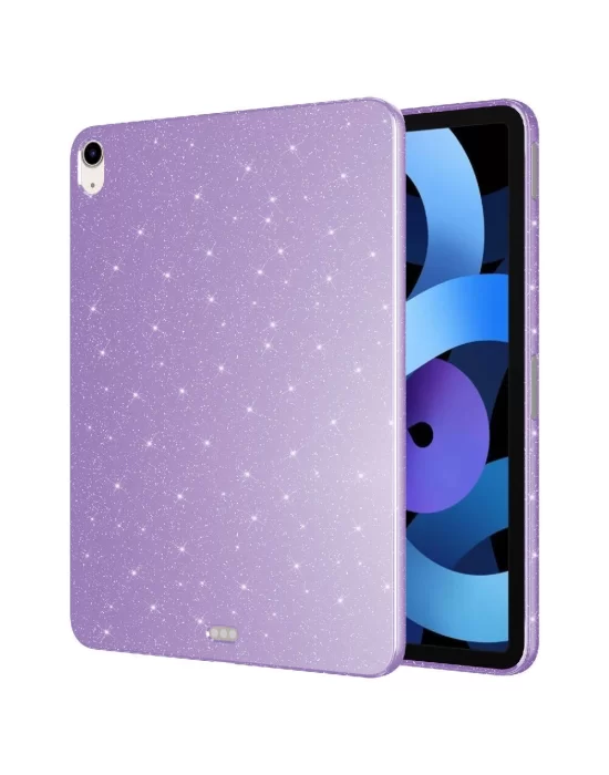 Apple iPad 10.9 2022 (10th Generation) Zore Tablet Koton Case with Glitter and Glossy Appearance