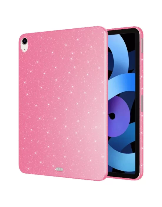 Apple iPad Air 10.9 2022 (5 Generation) Zore Tablet Koton Case with Glittering Glossy Appearance