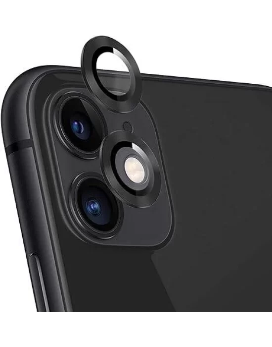 Apple iPhone 11 Zore CL-12 Premium Safir Parmak İzi Bırakmayan Anti-Reflective Kamera Lens Koruyucu