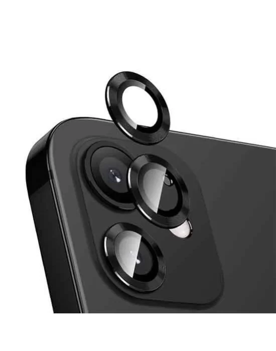 Apple iPhone 12 Mini Zore CL-12 Premium Safir Parmak İzi Bırakmayan Anti-Reflective Kamera Lens Koruyucu